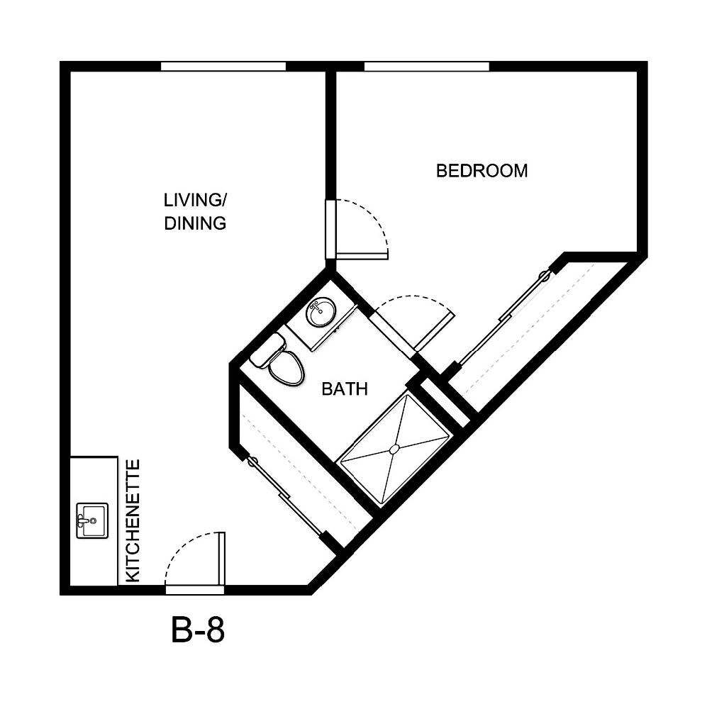 Crane floor plan