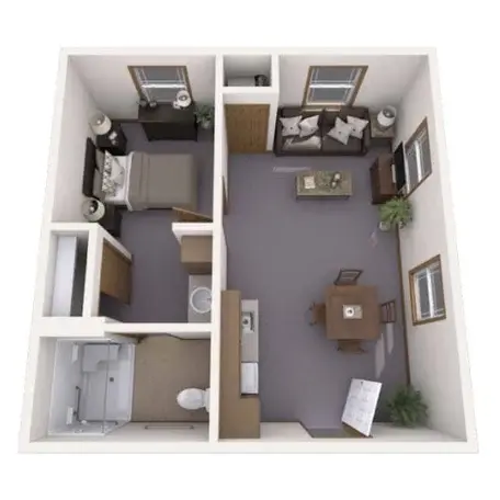 Cedar floor plan