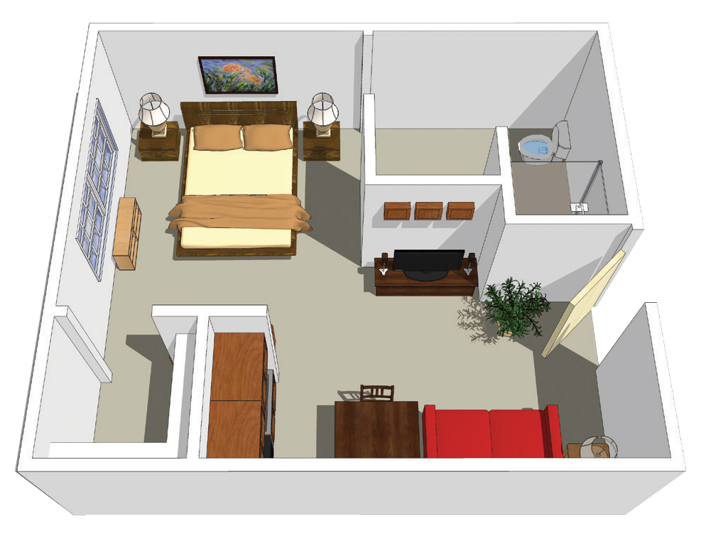 Hickory floor plan