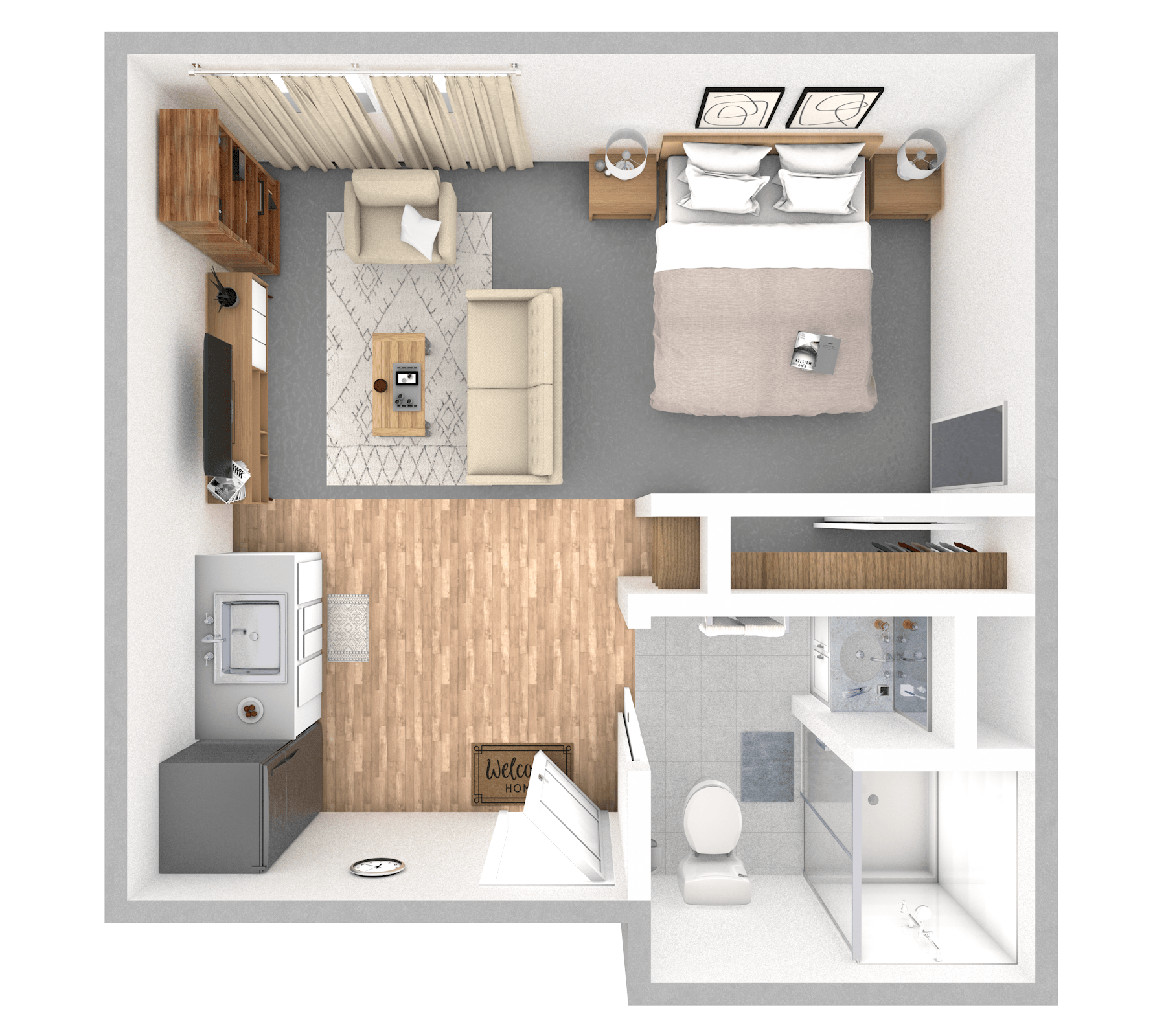 Maple floor plan