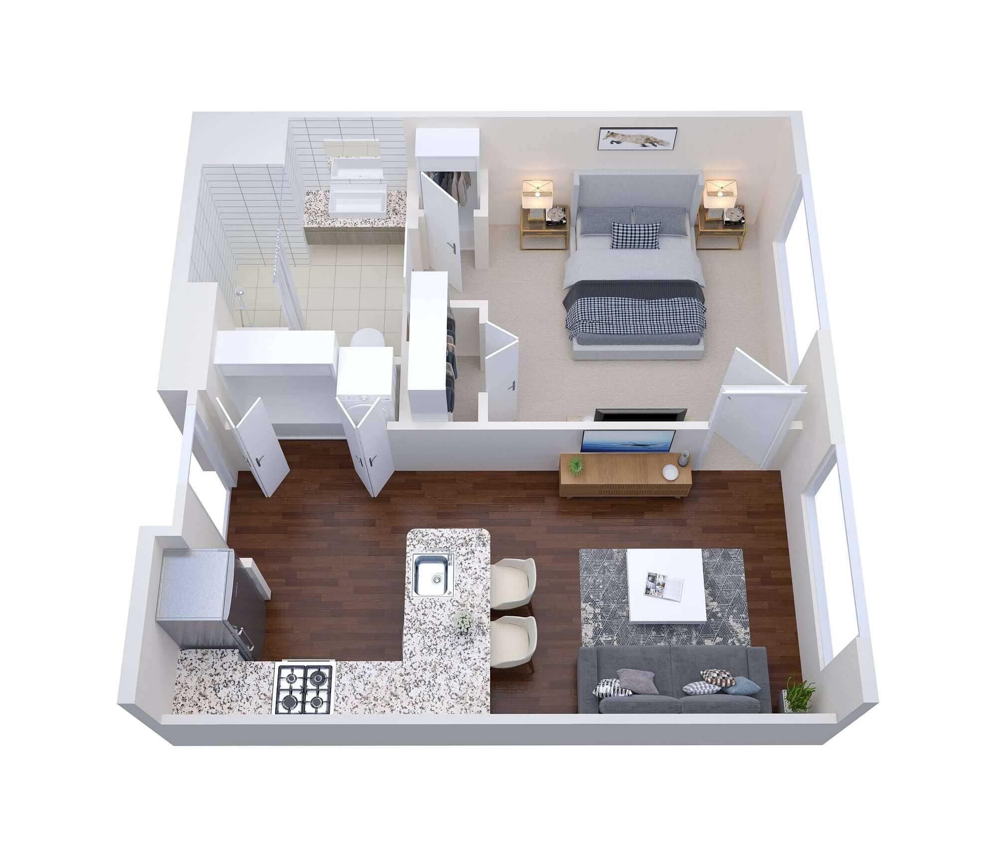 The St. Lucia Grande floor plan